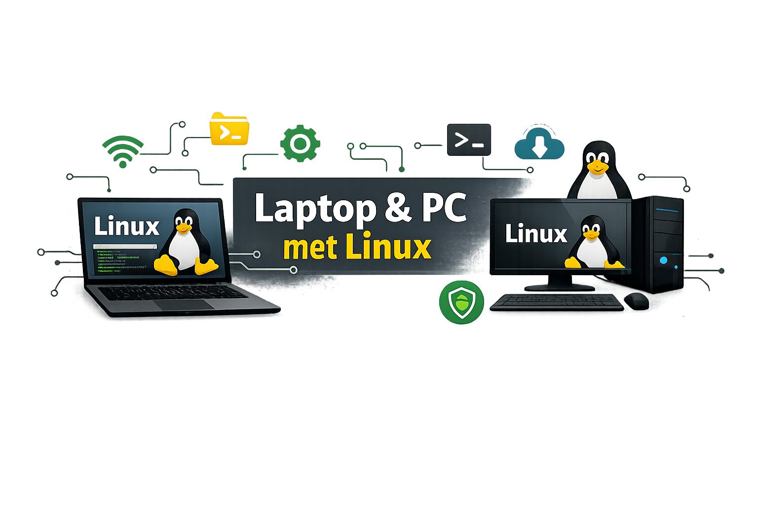 laptops en pc’s met Linux